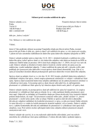 Stížnost proti nahlížení do spisu